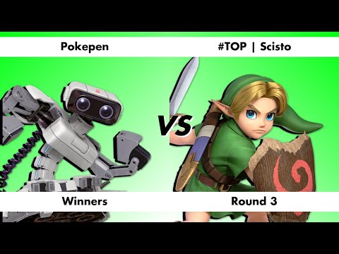 Pokepen (R.O.B.) vs #TOP | Scisto (Young Link) Winners Quarters @ Blastzone Revamped+ 57