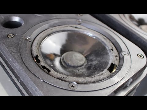 Refoaming JBL Control 1 Speakers