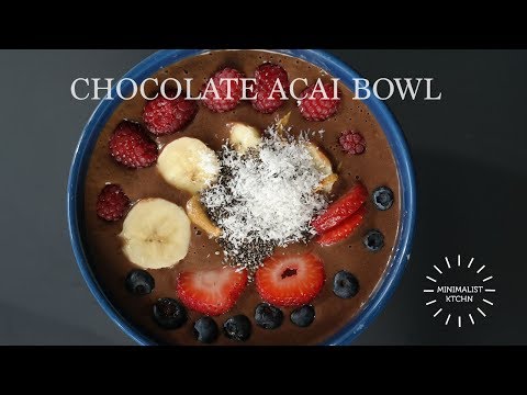How to make a Cacao Açai Bowl