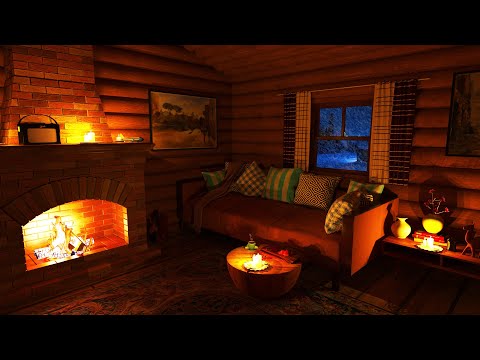 Talvimyrsky- ja takkaääniä uneen, rentoutumiseen, unettomuuden stressin lievitykseen