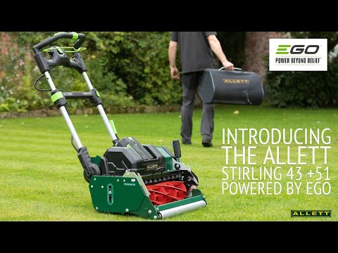 , title : 'Introducing the Allett Stirling 43 and 51 Battery Powered Cylinder Mower Powered by Ego'