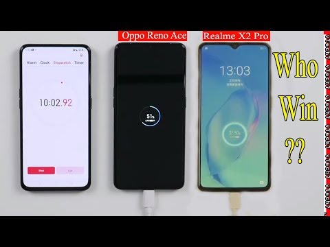 Realme X2 Pro vs Oppo Reno Ace Charging Test // Realme x2 Pro vs Oppo Reno Ace battery Test