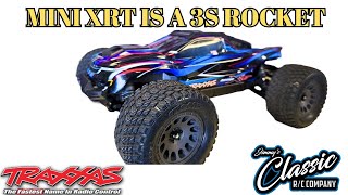 First Look And Run Of The Traxxas Mini XRT This Is A Little Rocket Its Amazing!