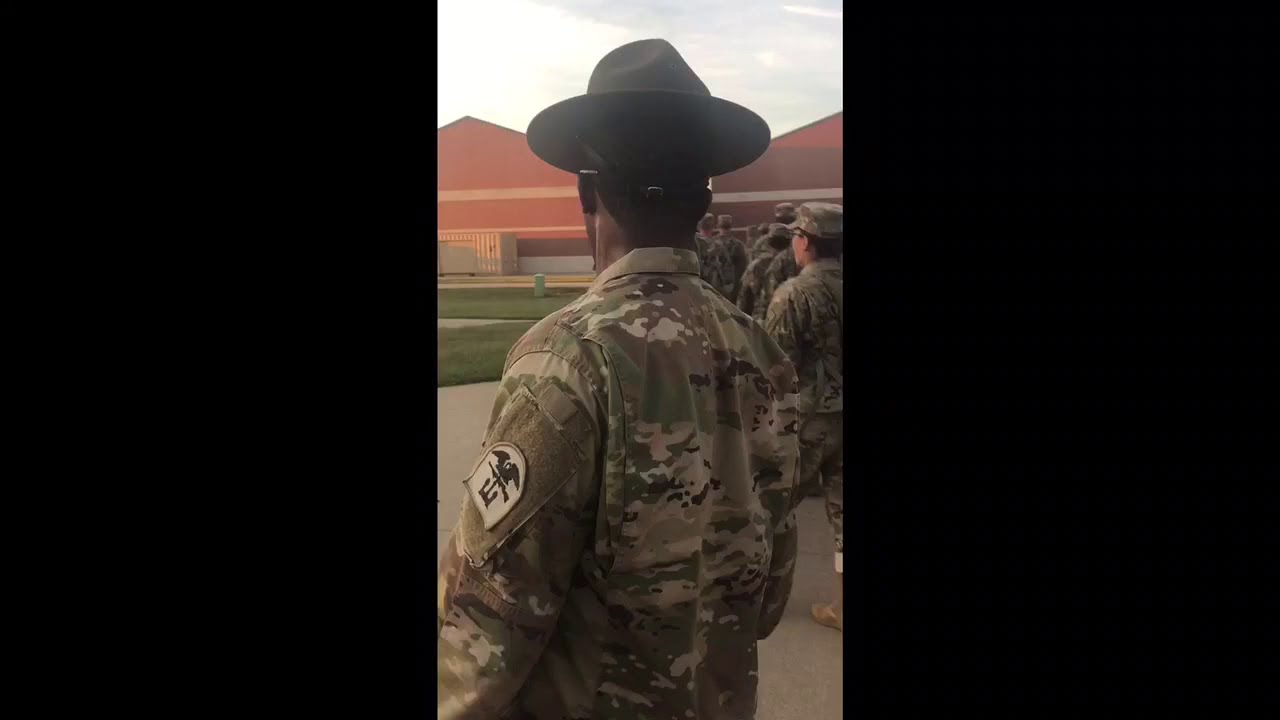 LAST MARCH AS A DRILL SERGEANT!!!!