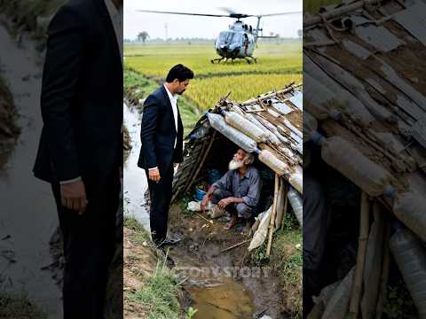 Seorang Pemuda Kaya Membangunkan Rumah Mewah Untuk Kakek ini #videotimelapse #renovasirumah #viral