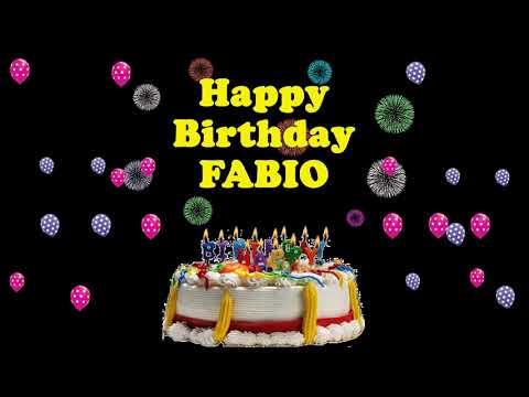 FABIO HAPPY BIRTHDAY TO YOU