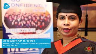 MBA Graduation in Malaysia - Graduate's Testimony 1