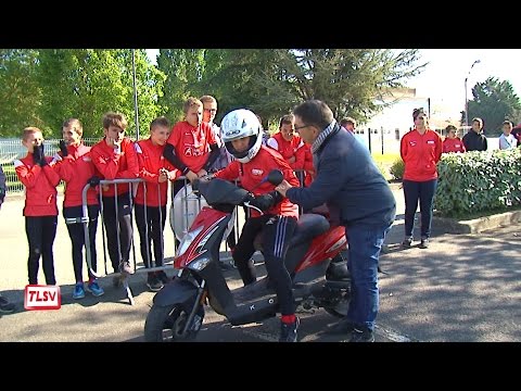 Luçon : les Diables Rouges s'initient aux deux roues