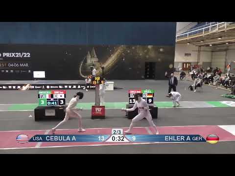 Westend Grand Prix 2022 SWE - L16 - Cebula USA v Ehler GER
