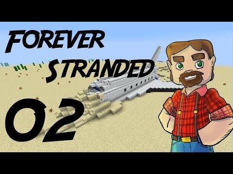 Modded 1.10 Minecraft: Forever Stranded Episode 2:  All This Dying..is NOT Cool!
