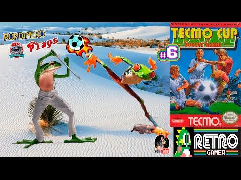 TECMO CUP SOCCER Nes #6 "Vs FROGS - Ranas Ninjas Acrobáticas