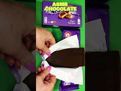 Satisfying video! Chocolate Milka Extra Cocoa & Unpacking ASMR #short  #asmr #milka