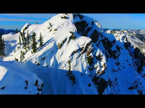 "Cascade Mountains in 4K: A  Dreamy F%&$ Epic Journey Over Nature."