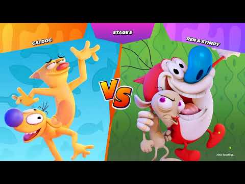 CAT DOG ARCADE Gameplay Nickelodeon All Star Brawl