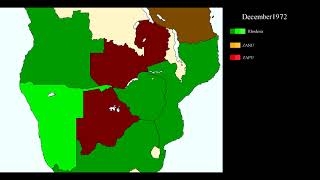 Rhodesian Bush War (1964-1979) - Every Month