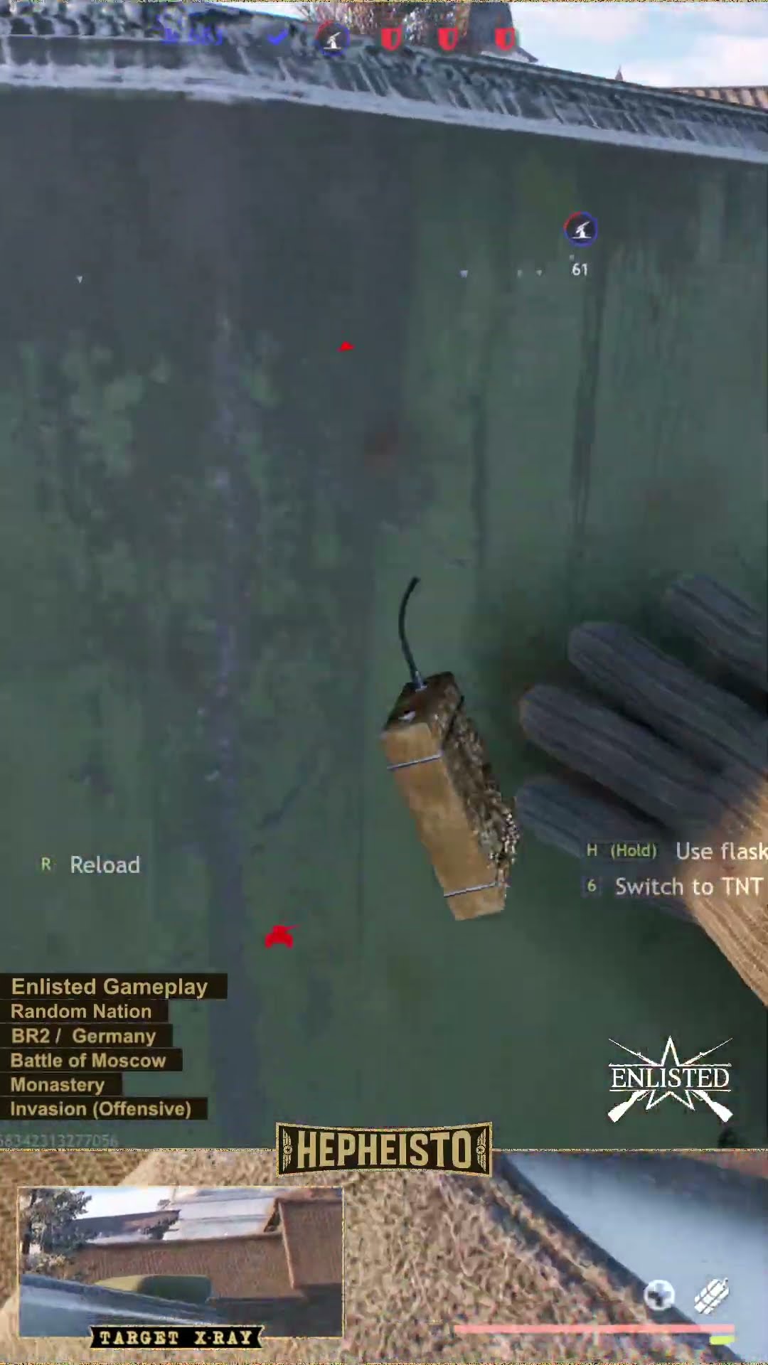 Partisan eliminates Tank KV-2 (1939) with TNT Charge
