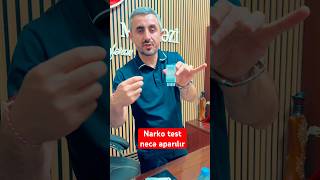 Narko*tikin insanda yoxlanılması necə olur.