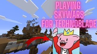 Can I Clutch Skywars for Technoblade?