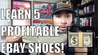 5 Profitable Shoes/Footwear To Make Money Selling On Ebay. Sell Used Shoes For Cash!