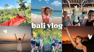 BALI VLOG!!🏝️ TRIP OF A LIFETIME WITH MY BESTIES 👯‍♀️☀️🐬🛫