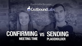 10. LinkedIn - Confirming a meeting time vs. Sending a placeholder