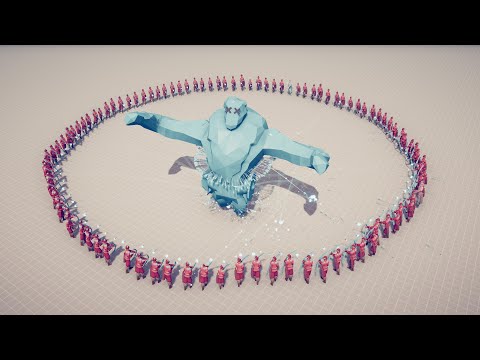 100x ICE ARCHERS vs EVERY UNIT Totally Accurate Battle Simulator