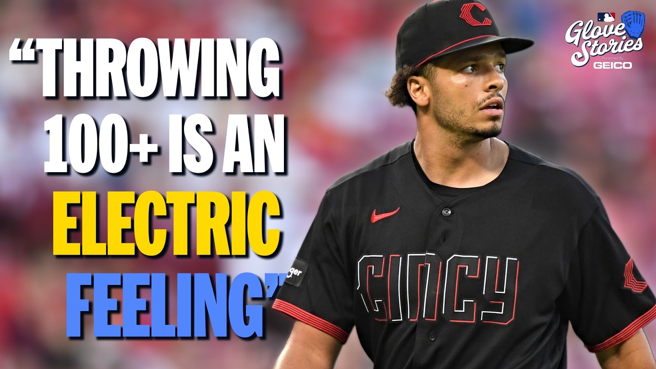 Chase Burns explains the unorthodox way he improved his fastball velocity ⬆️ (GEICO’s #GloveStories)