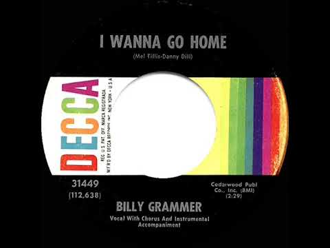 1st RECORDING OF: Detroit City (as 'I Wanna Go Home') - Billy Grammer (1962)