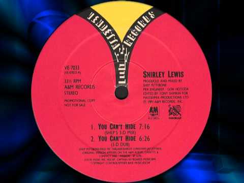 Shirley Lewis  "You Can't Hide"
