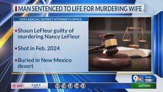 Man sentenced to life for murdering wife in Southern NM desert