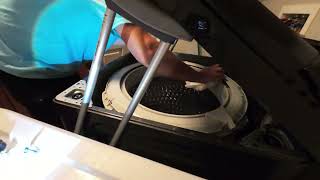 Unbalanced Washing Machine — Incomplete Spin Cycle: Change Suspension Rods