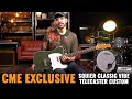 CME Exclusive Squier Classic Vibe '60s Custom Telecaster Olive | CME Gear Demo | Ehmed Nauman