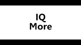 IQ - More [Lyric Video]