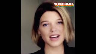 Funny French actress from blue is the warmest color spectre Lea seydoux lip syncing video