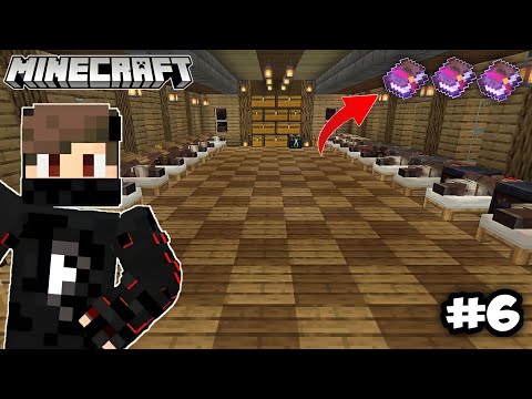 Anmol Gaming - I made a biggest TRADING HALL in minecraft survival series [#6]