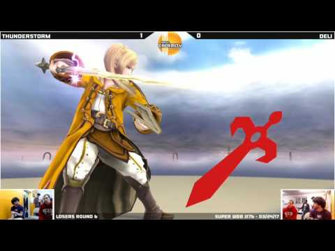 WBB #76  Thunderstorm (Robin) vs Deli (Corrin)   Losers Round 6   Smash 4 Singles