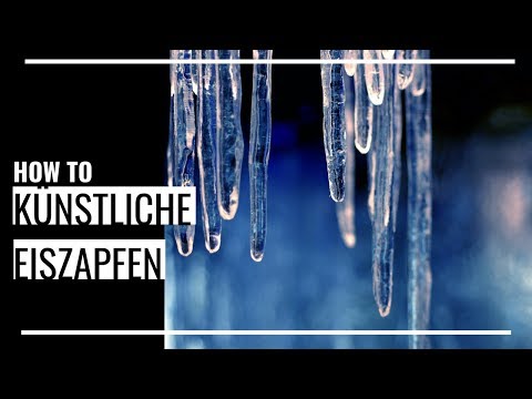 HowTo - Deko-Eiszapfen