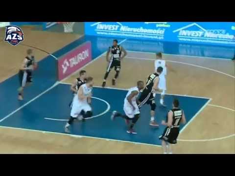 Skrót meczu / TOP 10, AZS Koszalin - Trefl Sopot 75:74, 17.10.2015
