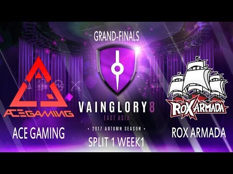 Rox Armada Vs Ace Gaming l GRAND-FINALS l Game 1l - Vainglory8 EA autumn 2017 Split 1 Week 1
