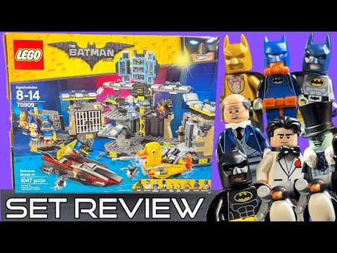REVIEW: LEGO Batman BATCAVE BREAK-IN Set 70909 (Lego Batman Movie)