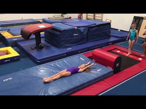 Balance drills in jumping.