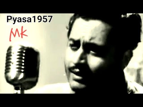 tang aa chuke hai kashmakash-e-zindagi_Pyasa1957_ GuruDutt,Wahida&Mala _Rafi_Sahir_SD Burman_a tri