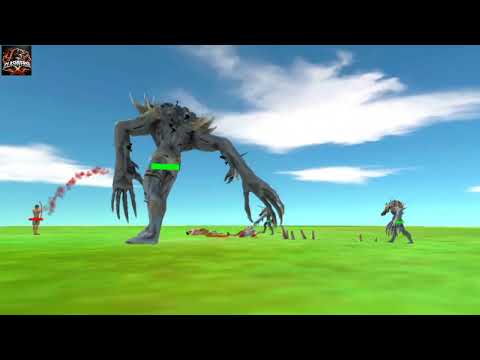 "Unstoppable Scourge vs Powerful Ancient Humans | ARBS Epic War"Animals Revolt Battle Simulator