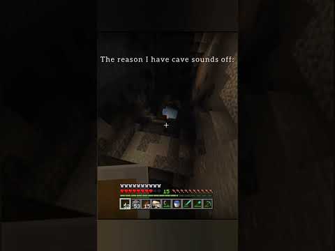 Alay - The reason I have cave sounds off: #minecraft