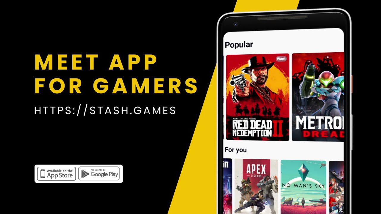 Meet the Stash - App for Gamers