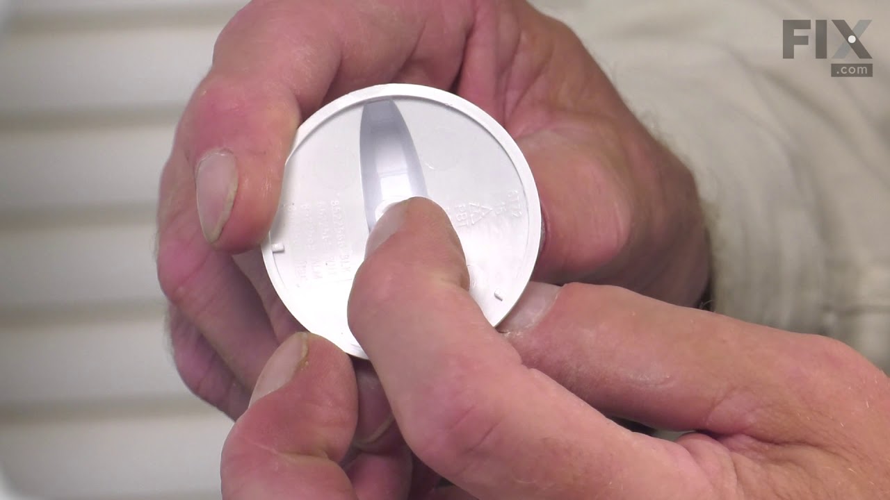 Replacing the Knob - White