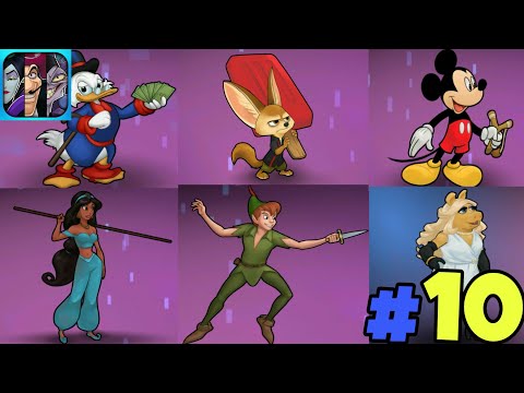 Disney Heroes Battle Mode Gameplay Part 10 + 6 NEW CHARACTERS UNLOCKED!!!