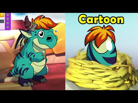 Legendary CARTOON DRAGON Breeding + Hatching! CINEMA Unlocking + SOVEREIGN DotW! - DML #1334