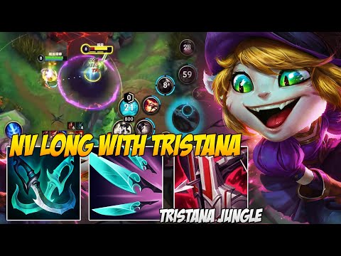 NV LONG TRISTANA GAMEPLAY IN CHINA SERVER | TRISTANA JUNGLE SO BROKEN