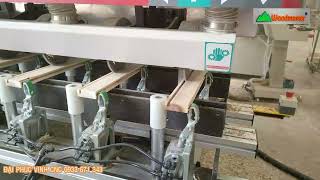 Máy Đục Mộng Âm 10 đầu gắn Thêm Hàng Lưỡi Cưa